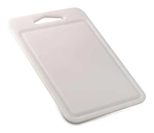 Tabla De Cortar Grande Ilko 40cm X 26cm Clasica Blanco