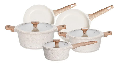 Batería De Cocina 5 Piezas Onix Utile Antiadherente