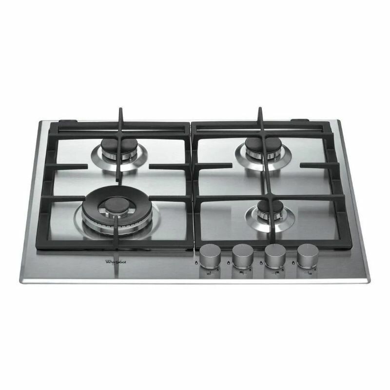 Anafe Multigas Inox Whirlpool Gma6422x 4 Hornallas
