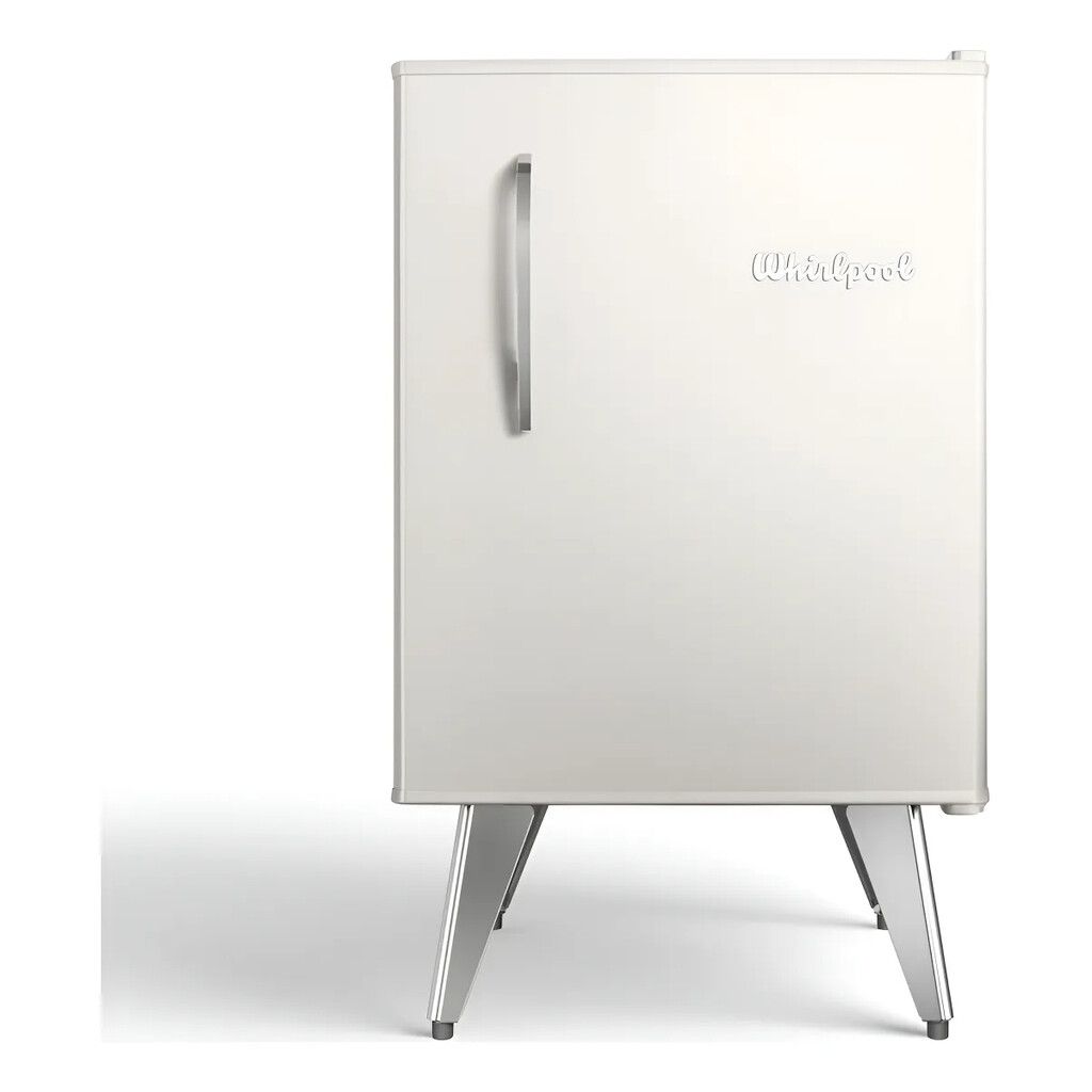 Heladera Whirlpool 76 Lts Bajo Mesada Retro Sand Wra09b4 (Wra09hb) Blanco Crema