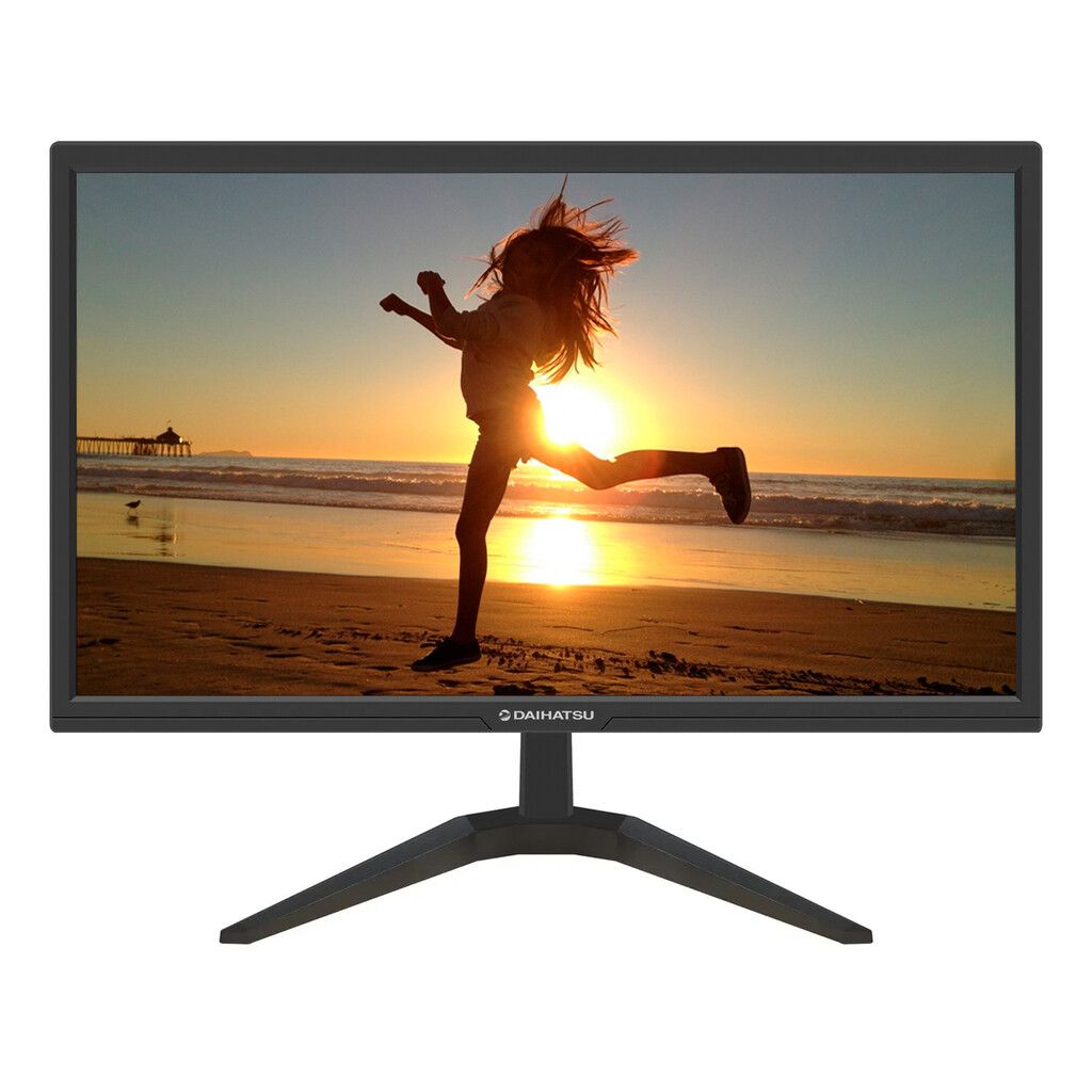 Monitor Gamer LED 19'' Daihatsu LM1900 HD con HDMI y VGA Negro