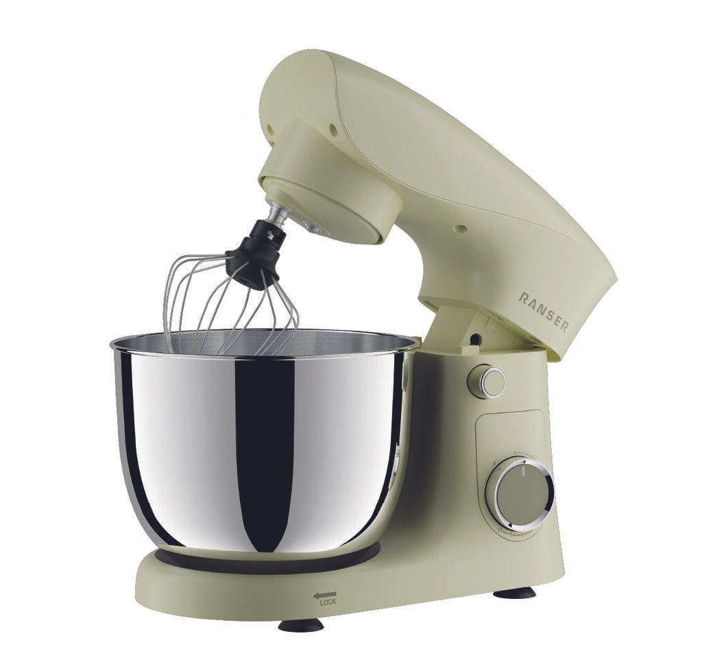 Batidora Planetaria Ranser 5Lts CUOMO SM-1584 1100Watts Amarillo