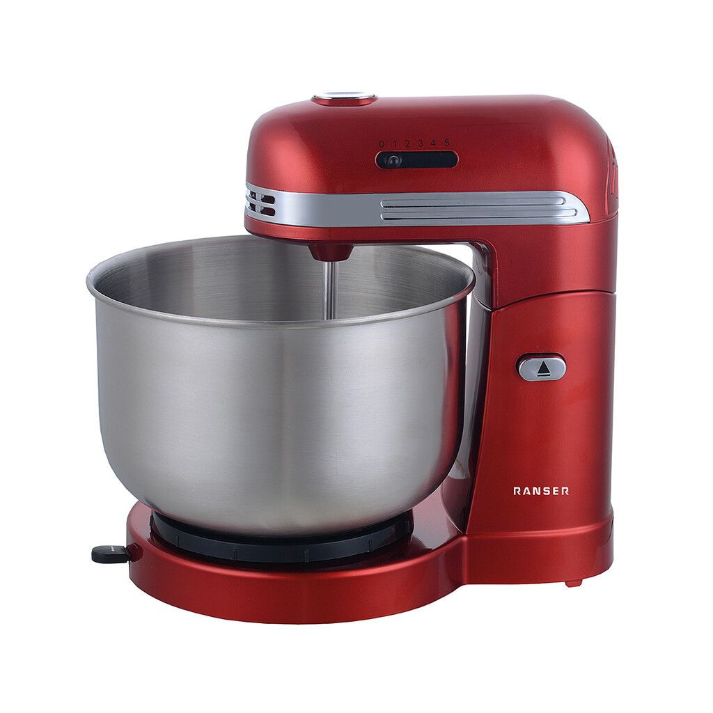 Batidora de Mesa Ranser PUGLIA PM-4501R 3,5 Litros 450 Watts 5 Vel Rojo