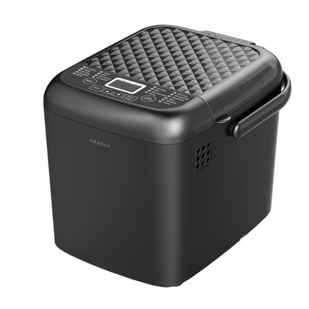 Horno de Pan 600g Ranser PANETTIERE BM-1590 19 programas 550W Negro