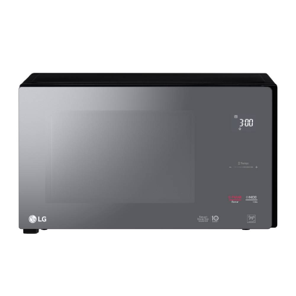 Microondas Lg Digital Inverter 42 Lts Negro Espejado Mh8298dir
