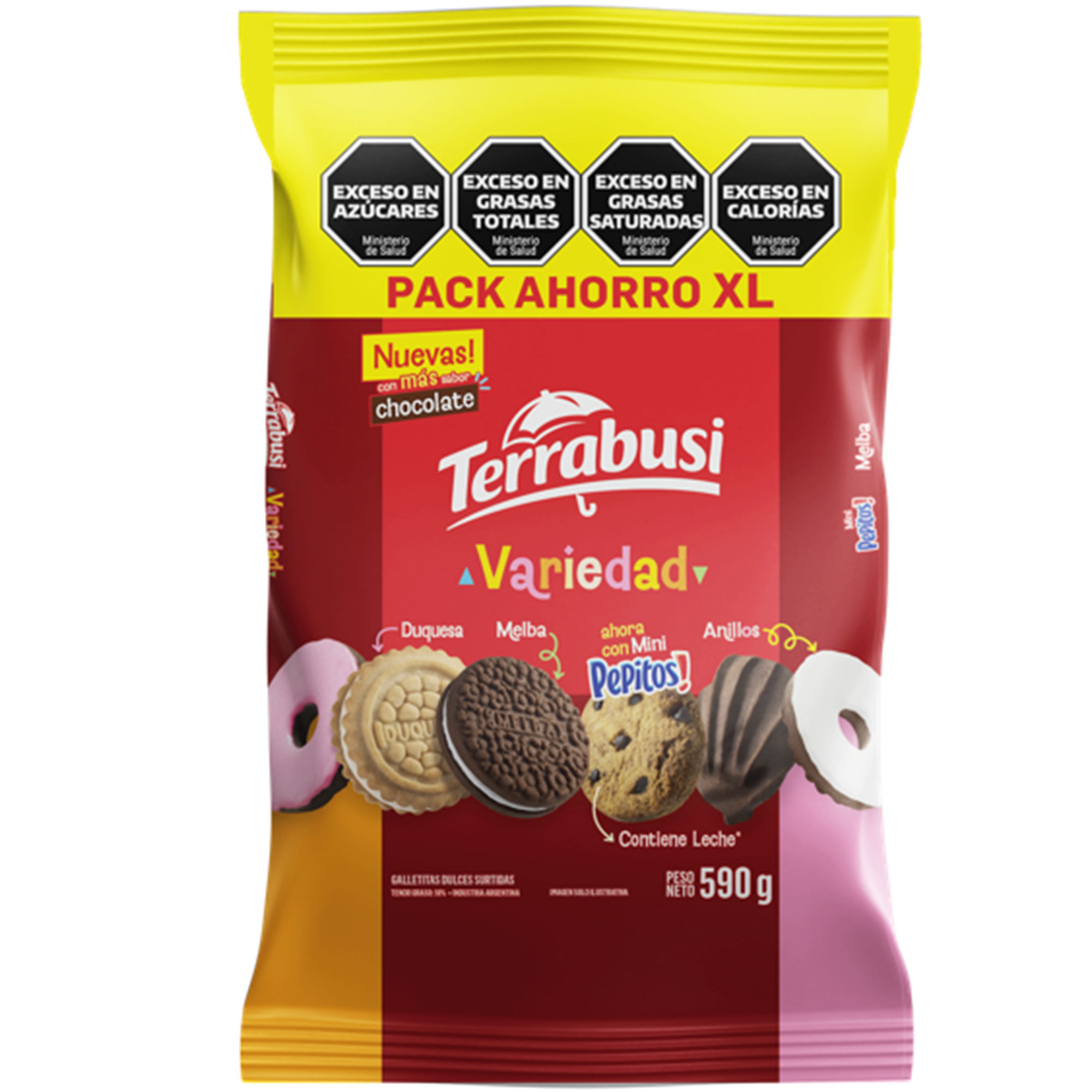 Galletitas Dulces Terrabusi Variedad 590 G