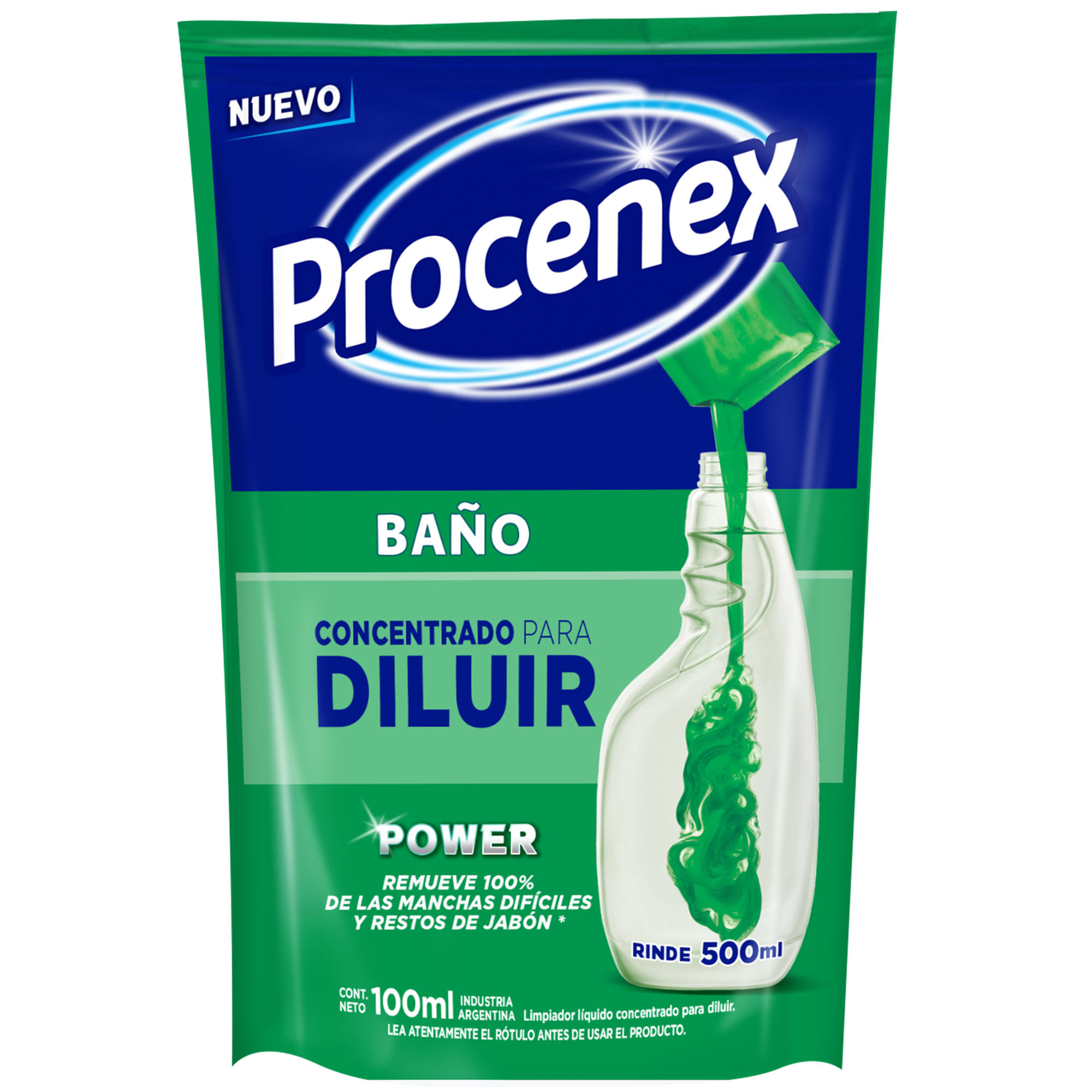 Limpieador concentrado para baño Procenex 100 ml