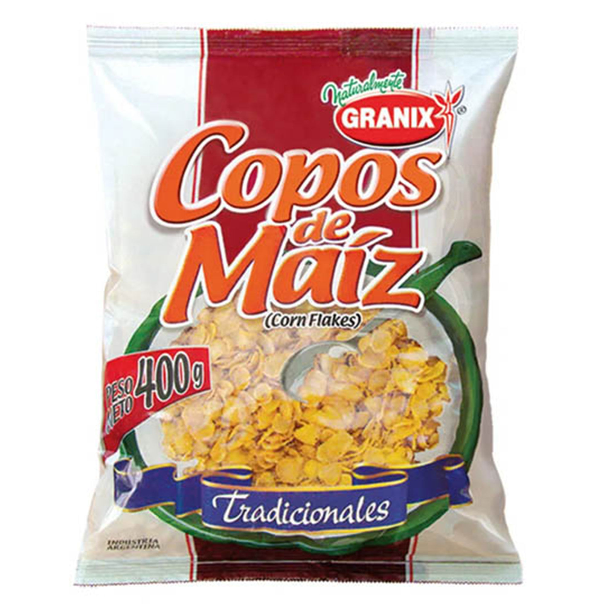Copos De Cereal Granix 400 Gr