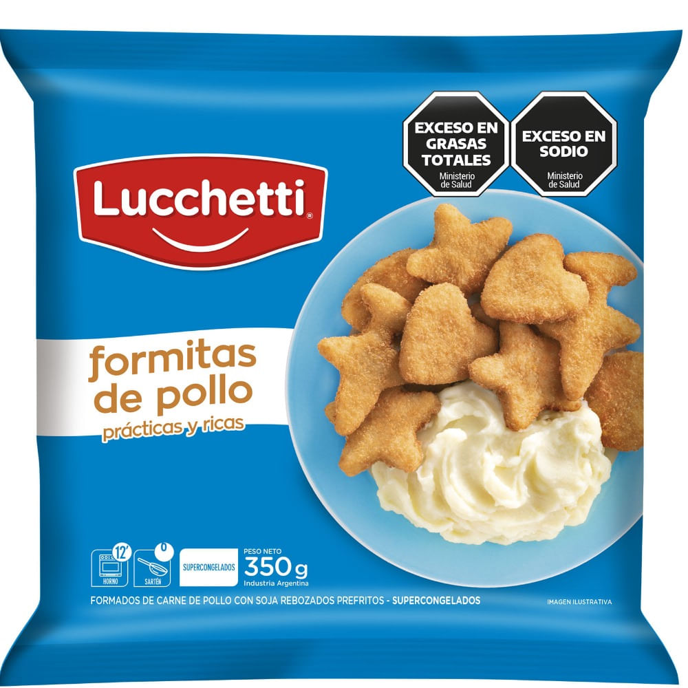 Formitas De Pollo Lucchetti 350 G