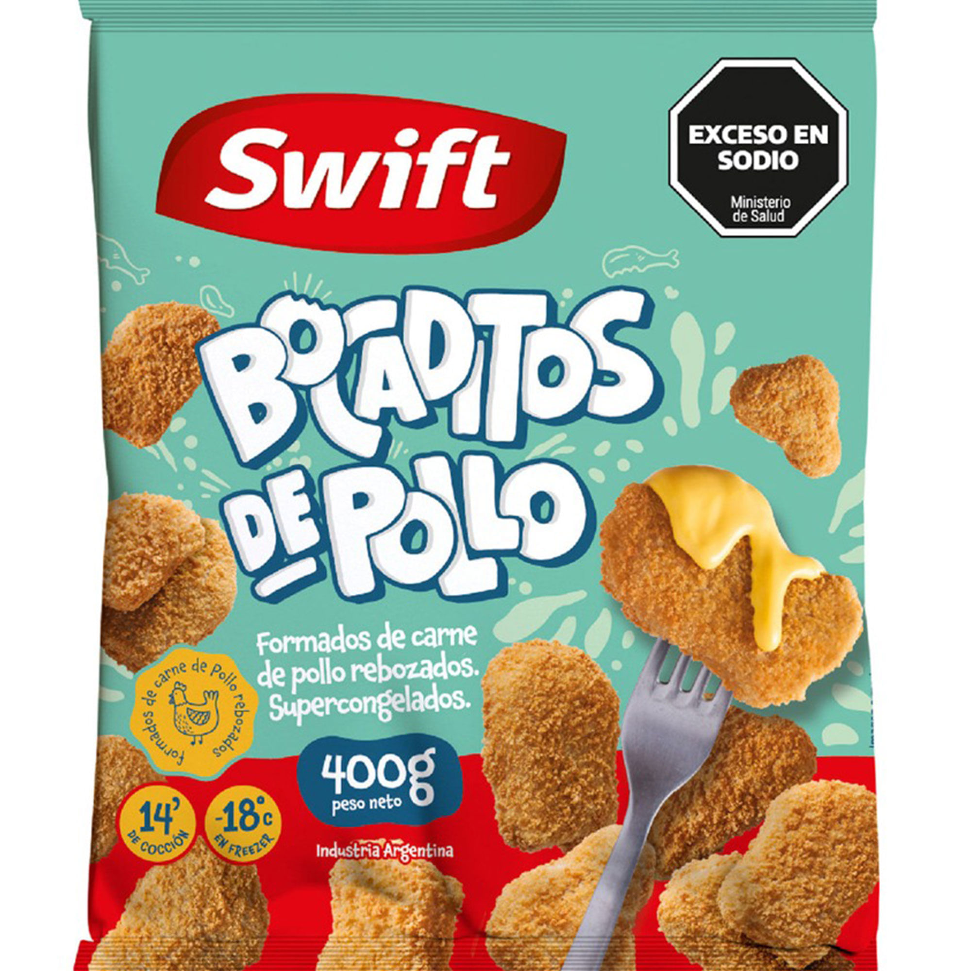 Bocaditos De Pollo Swift Kids Rebozados 400 G
