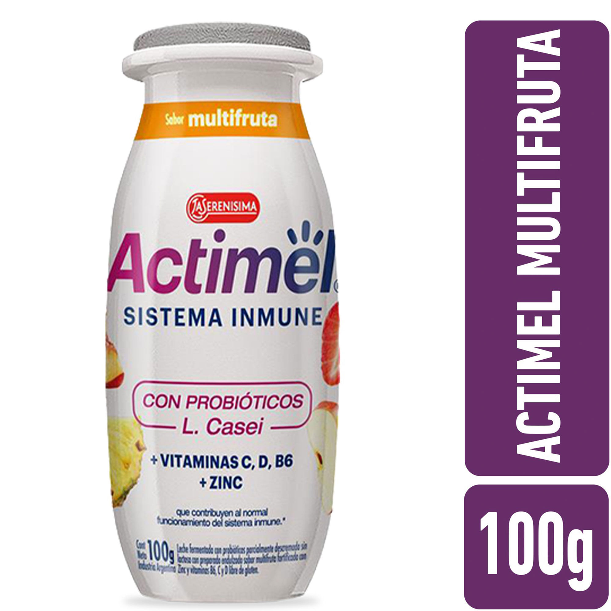 Leche Fermentada Actimel Multifruta 100 G