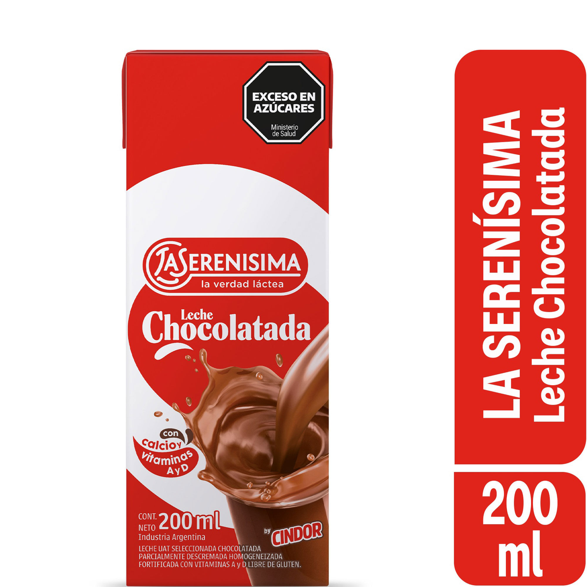 Leche Chocolatada La Serenísima Clásico 200 Ml