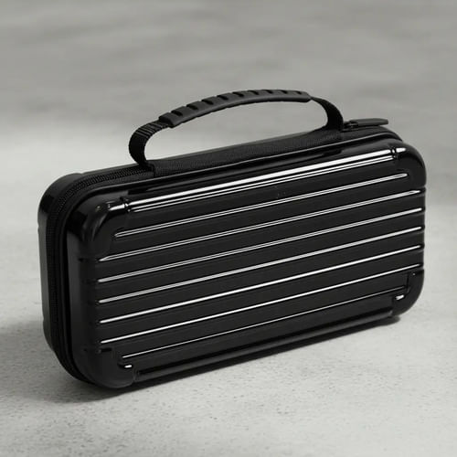 Estuche De Transporte Dehuka Compatible Con Nintendo Switch 2 | Material Pc | Ligero Y Resistente Negro