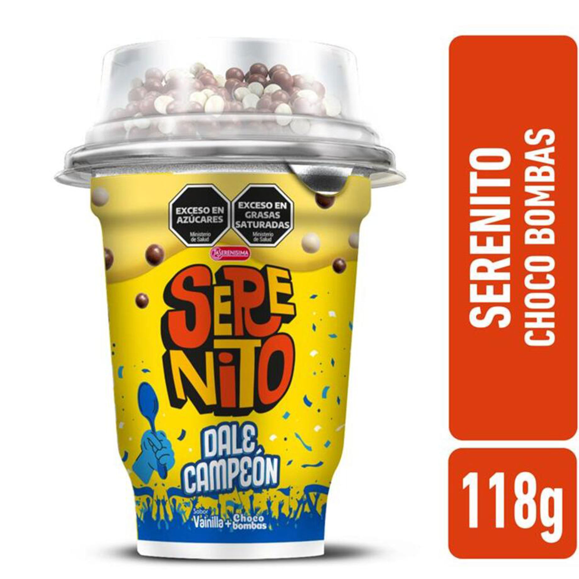 Postre Serenito Vainilla Con Chocobombas 118 G