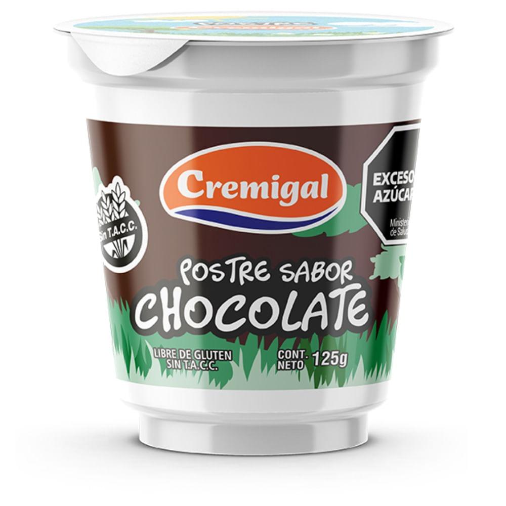 Postre de chocolate Cremigal en pote 120 grs