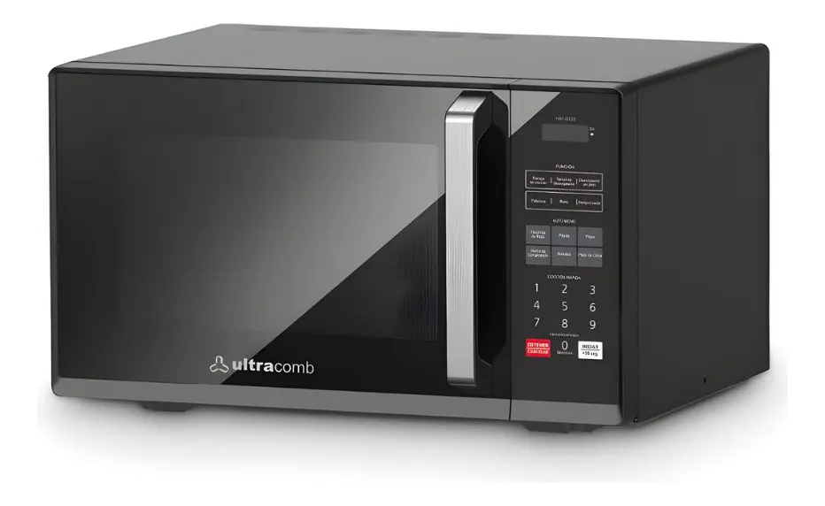 Horno Microondas Hm8023 Con Grill Ultracomb 23 Lts Negro
