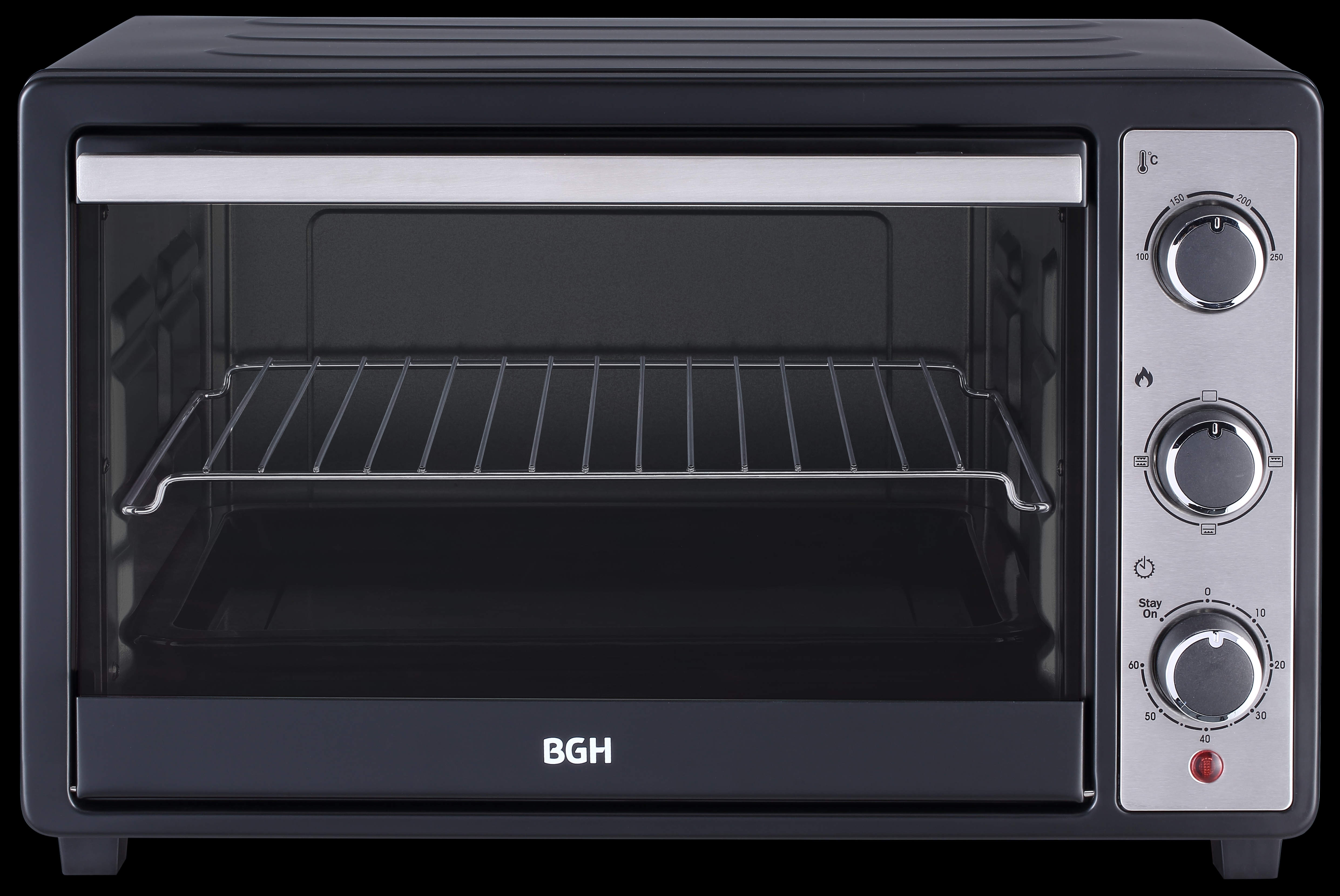 Horno EléCtrico Bgh 40 L 1500 W Bhe40m23n Negro