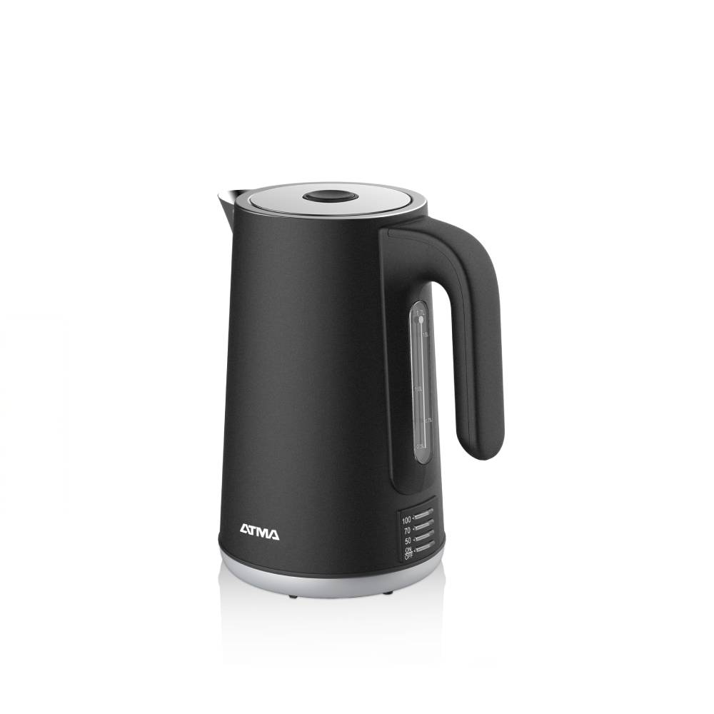 Pava EléCtrica Digital Atma 1.7l Con Corte AutomáTico Negra Pe23ihdp