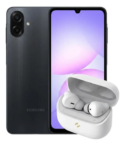 Celular Samsung Galaxy A07 128gb Black Sm-A075f