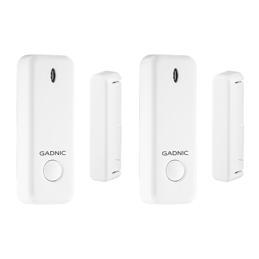 Kit X2 Sensores InaláMbricos Gadnic Ws1000 Puertas Y Ventanas