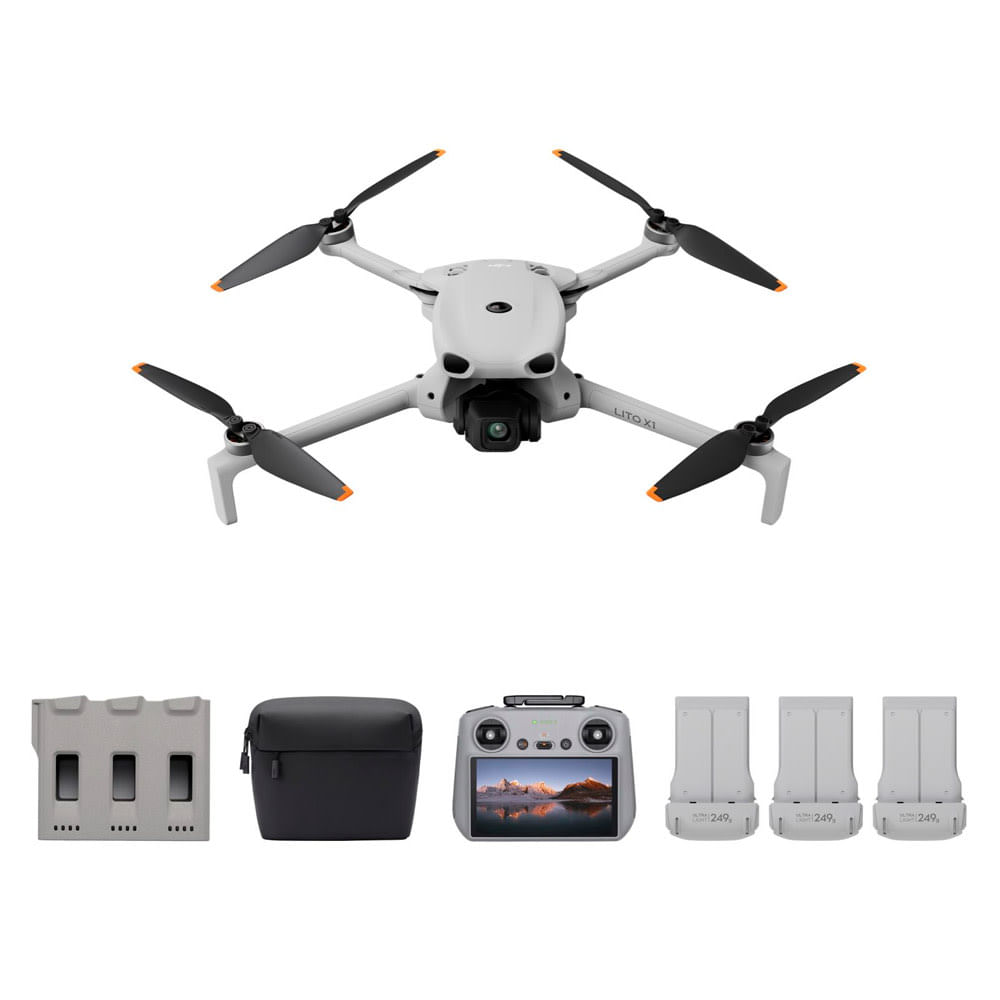 Drone DJI Lito X1 Combo Vuela Más Plus Control Remoto DJI RC 2