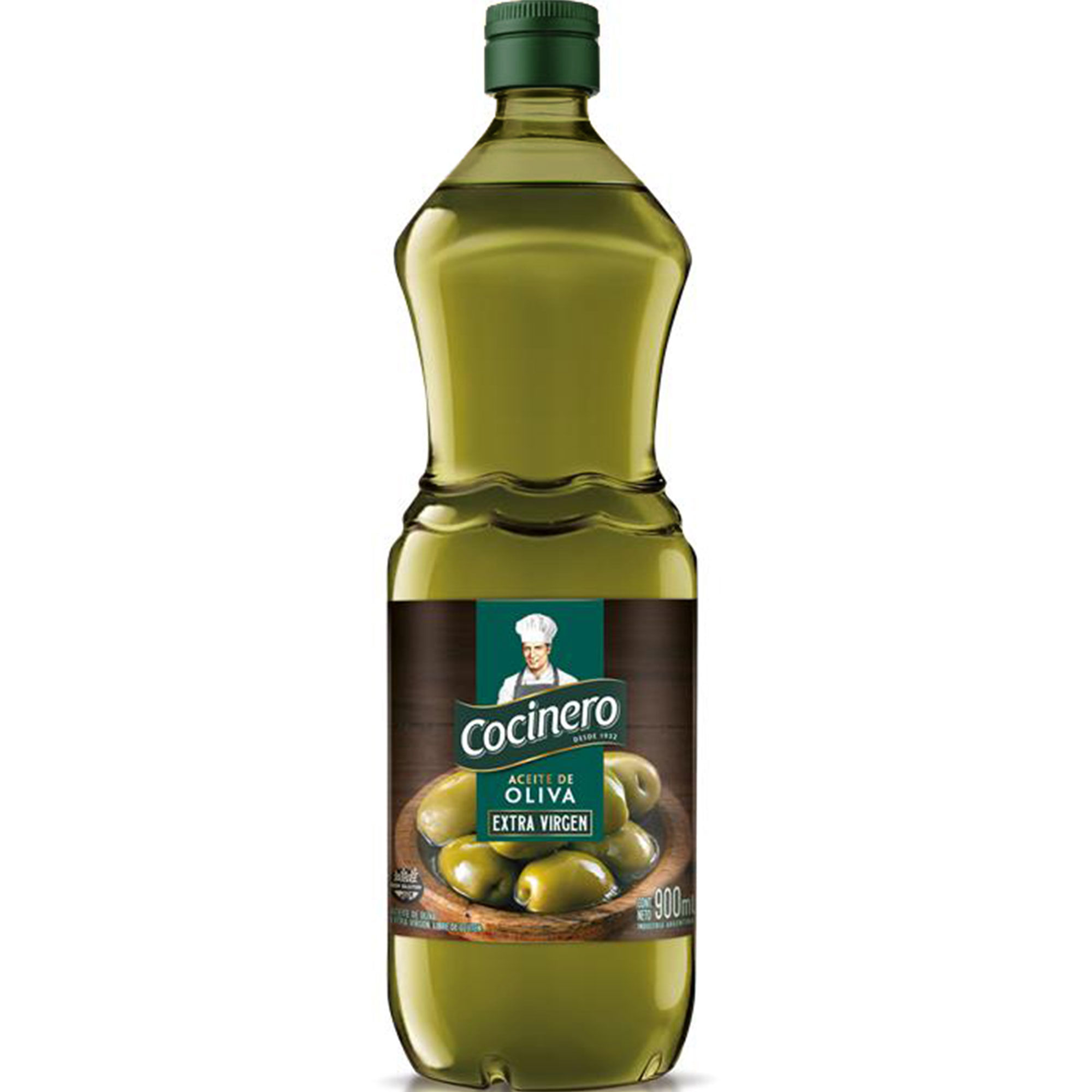 Cocinero Aceite de oliva extra virgen Cocinero pet 900 ml