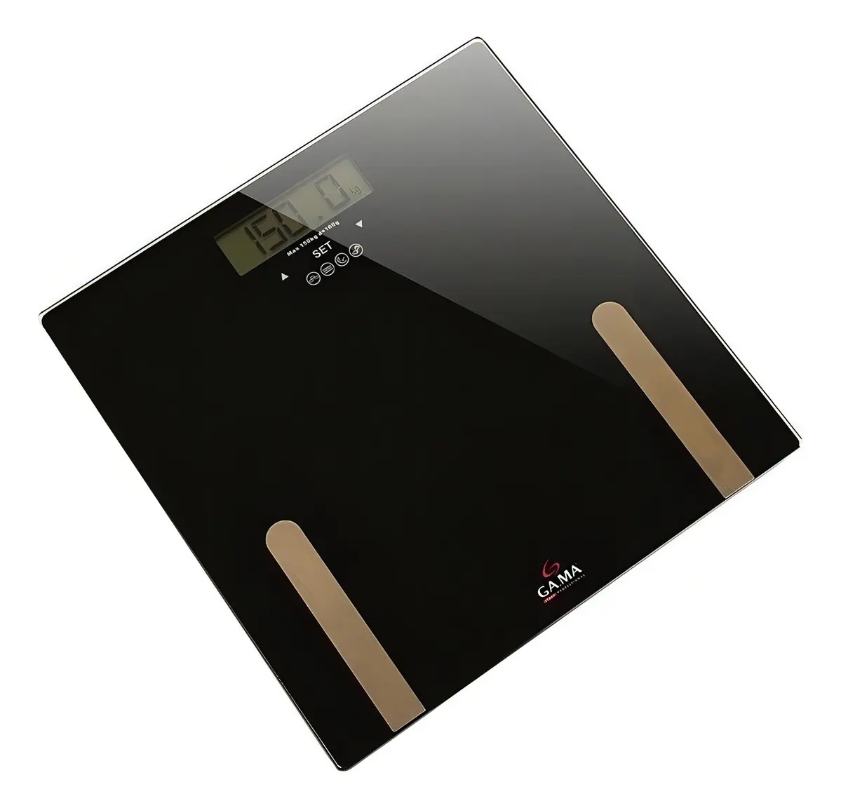Balanza Digital Ga.ma Italy SCF2000 10 Memorias Hasta 150 kg Negro