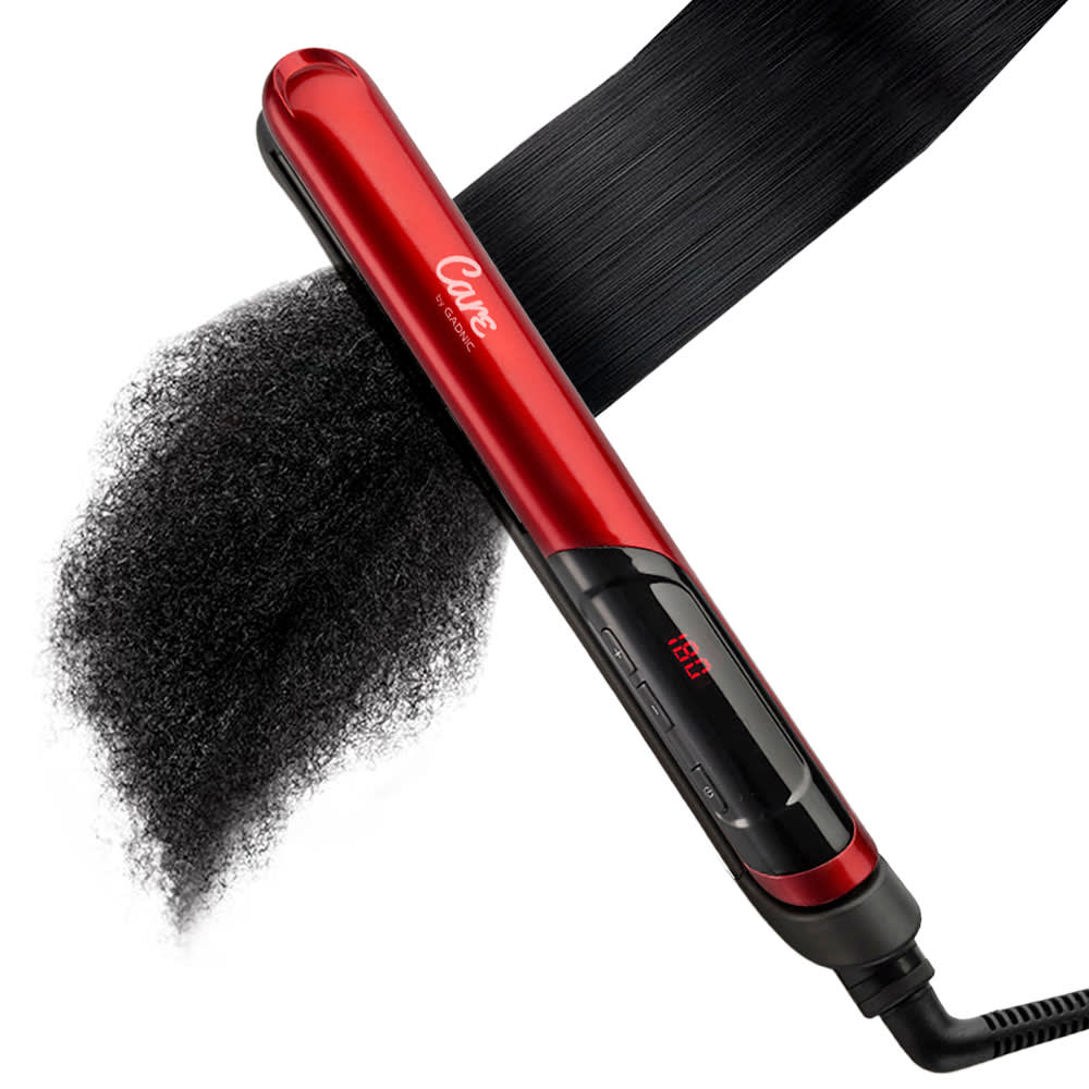 Planchita De Pelo Care By Gadnic Placas De Ceramica Temperatura Regulable Display Digital
