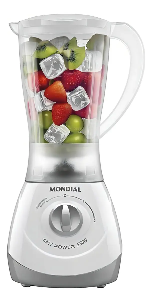 Licuadora Mondial Easy Power L-550-W 1.5l Picahielo 2 Vel Blanco