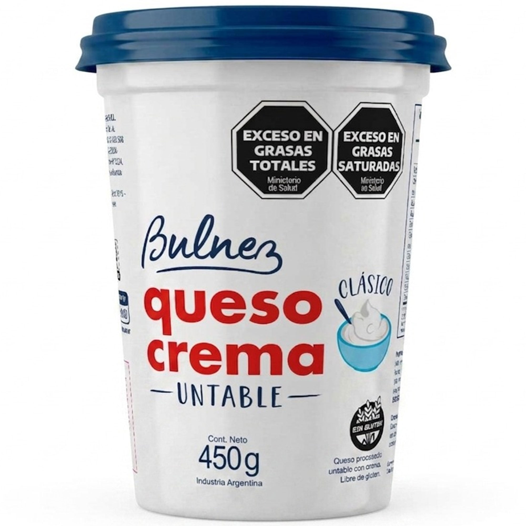 Queso crema Bulnez 450 grs