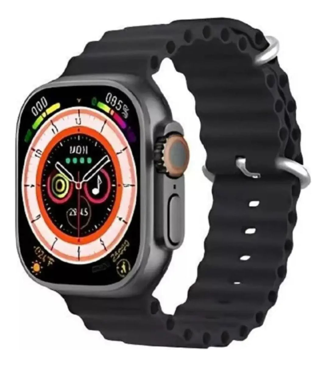 Smartwatch Deportiva Revoiz Rv9 Encore Sozs Blanco Negro