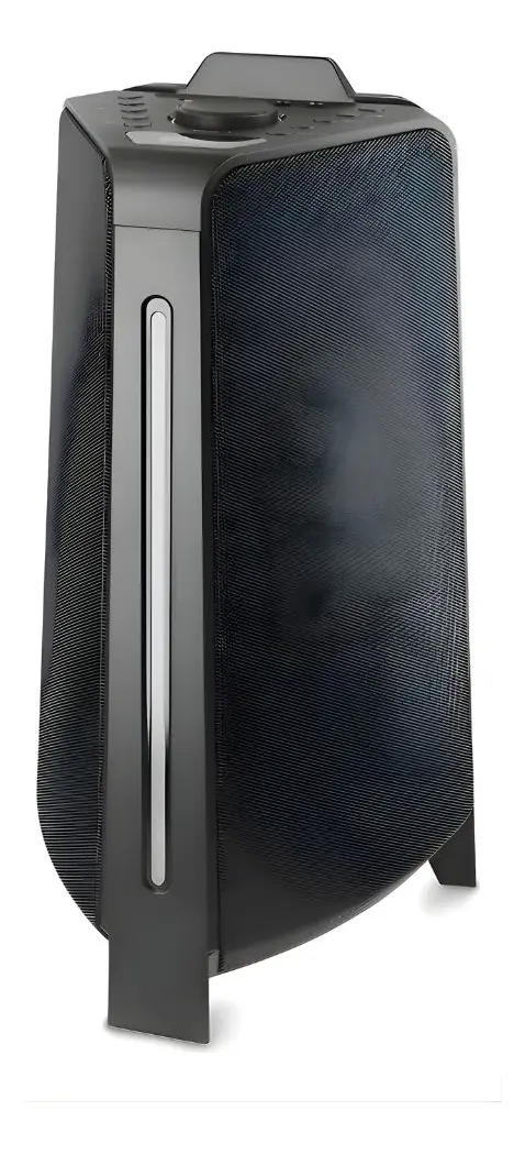 Torre De Sonido Noblex Mnt2x 4200w Luces Led Bluetooth Negro