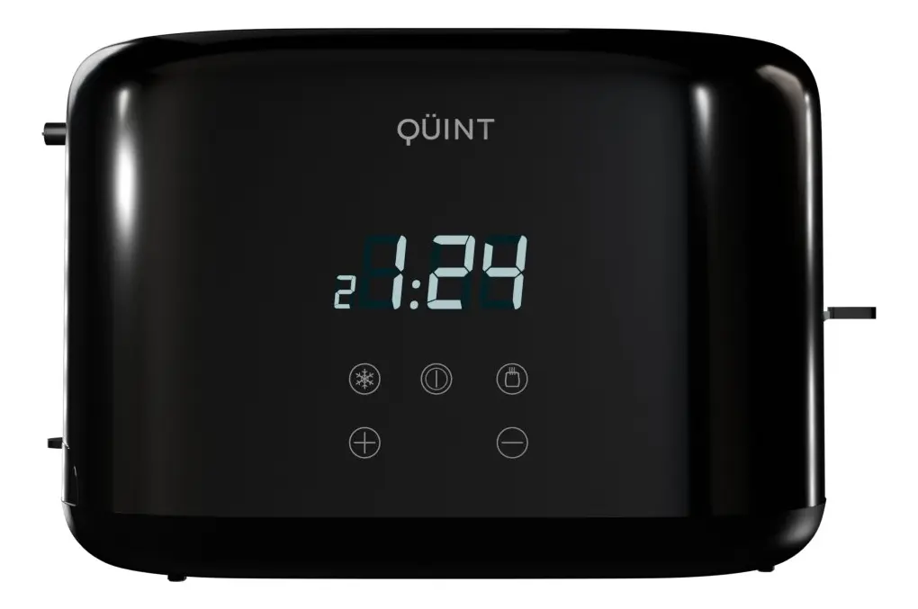 Tostadora QüInt Tq-350bd Digital - Negro, 870w, 8 Niveles
