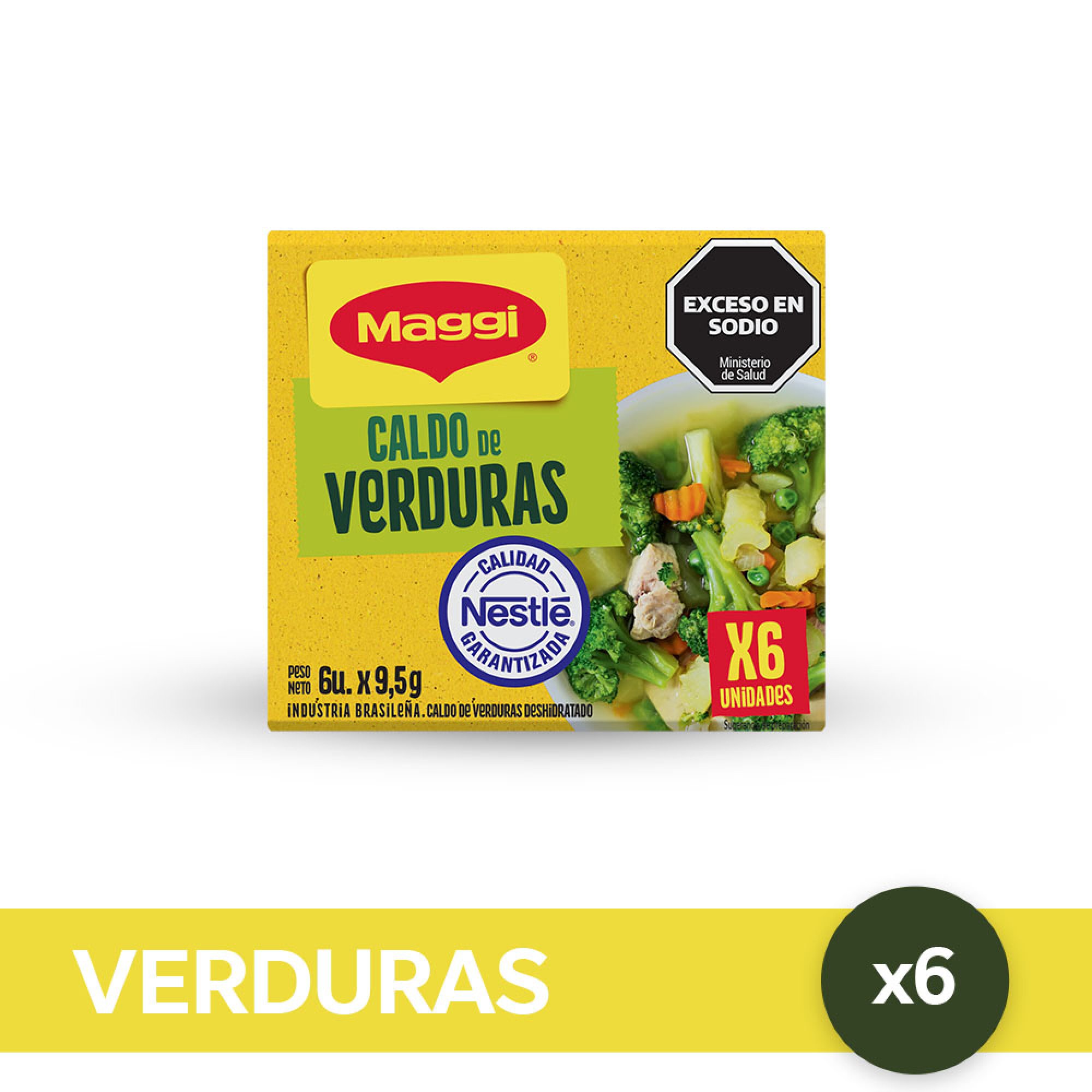 Caldo Maggi® Verdura 6 U