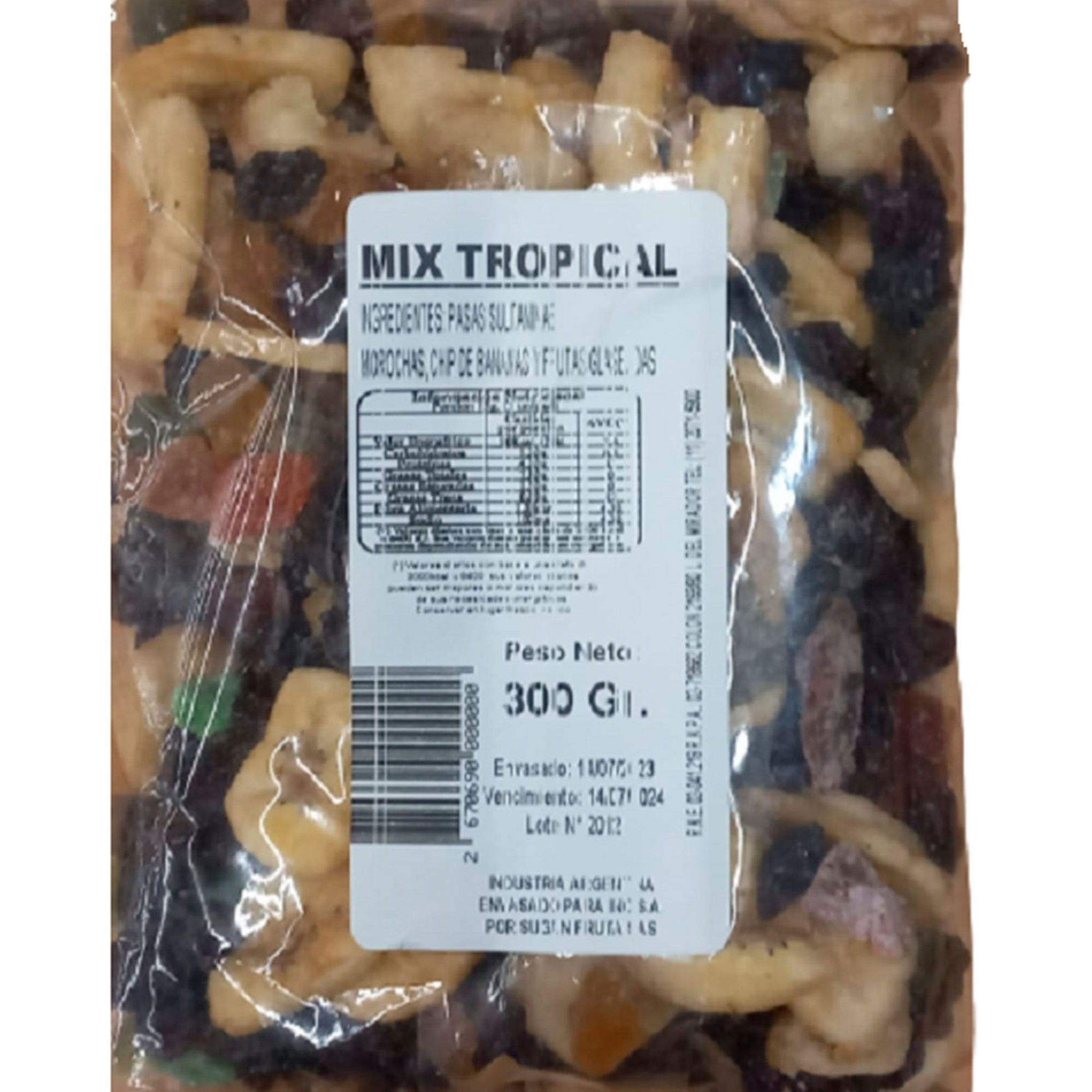 Mix de tropical 300 g.