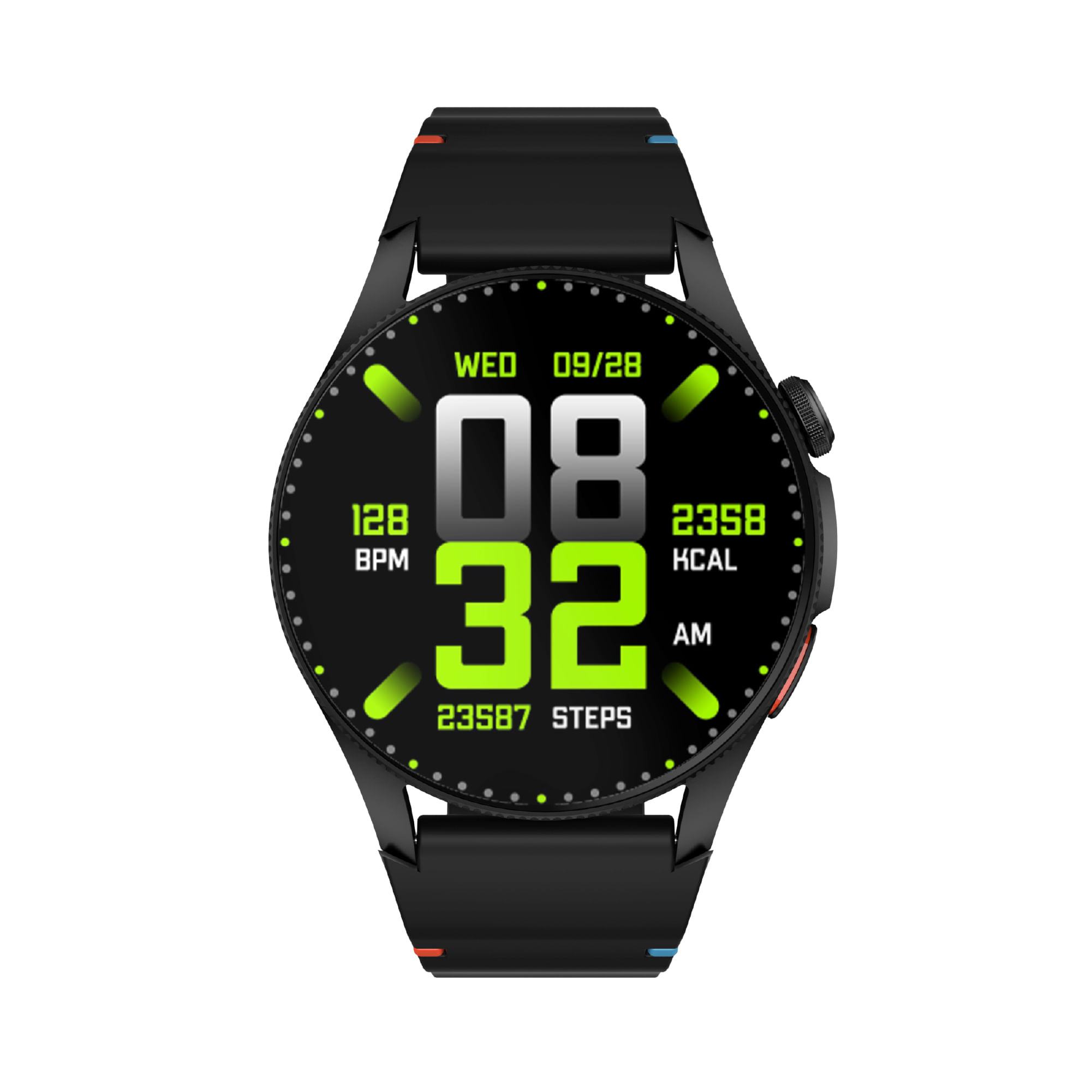 Reloj Smartwatch Noblex Negro Android iOS Bluetooth 256mb SW650GPSN
