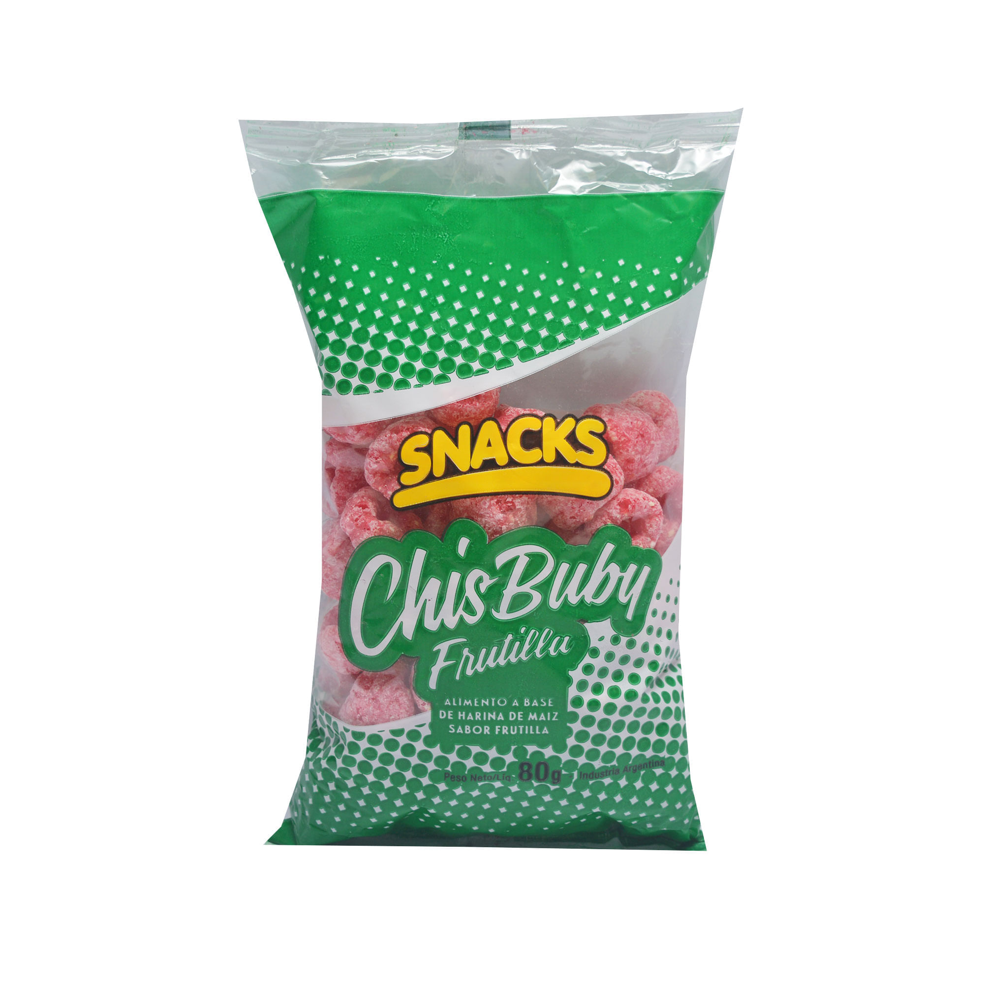 Burbujas de frutilla Nikitos 80 g.