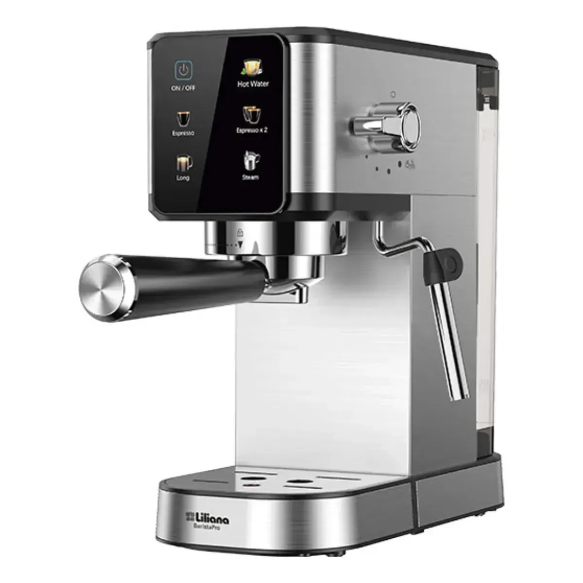 Cafetera Express Digital Lliliana Baristapro Ac989 1l 20 Bar Plateado