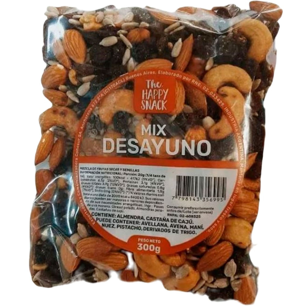 Mix desayuno 300 g.