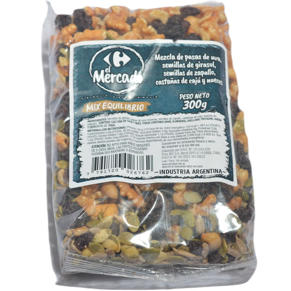 Mix equilibrio El Mercado 300 g.