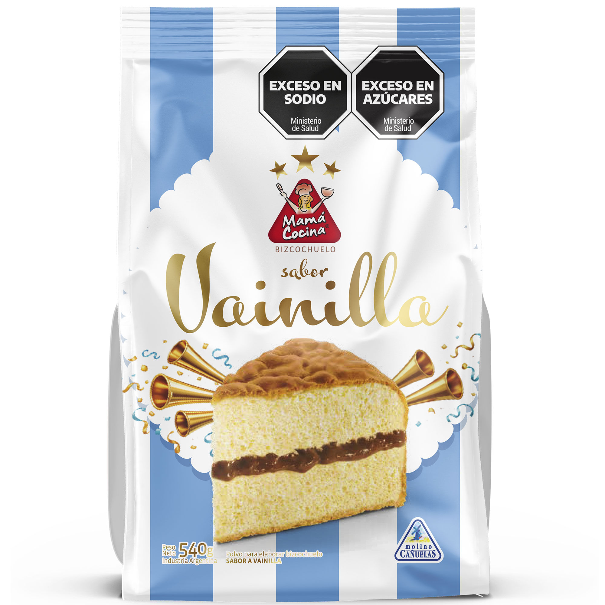 Premezcla Bizcochuelo Mama Cocina Vainilla 540gr