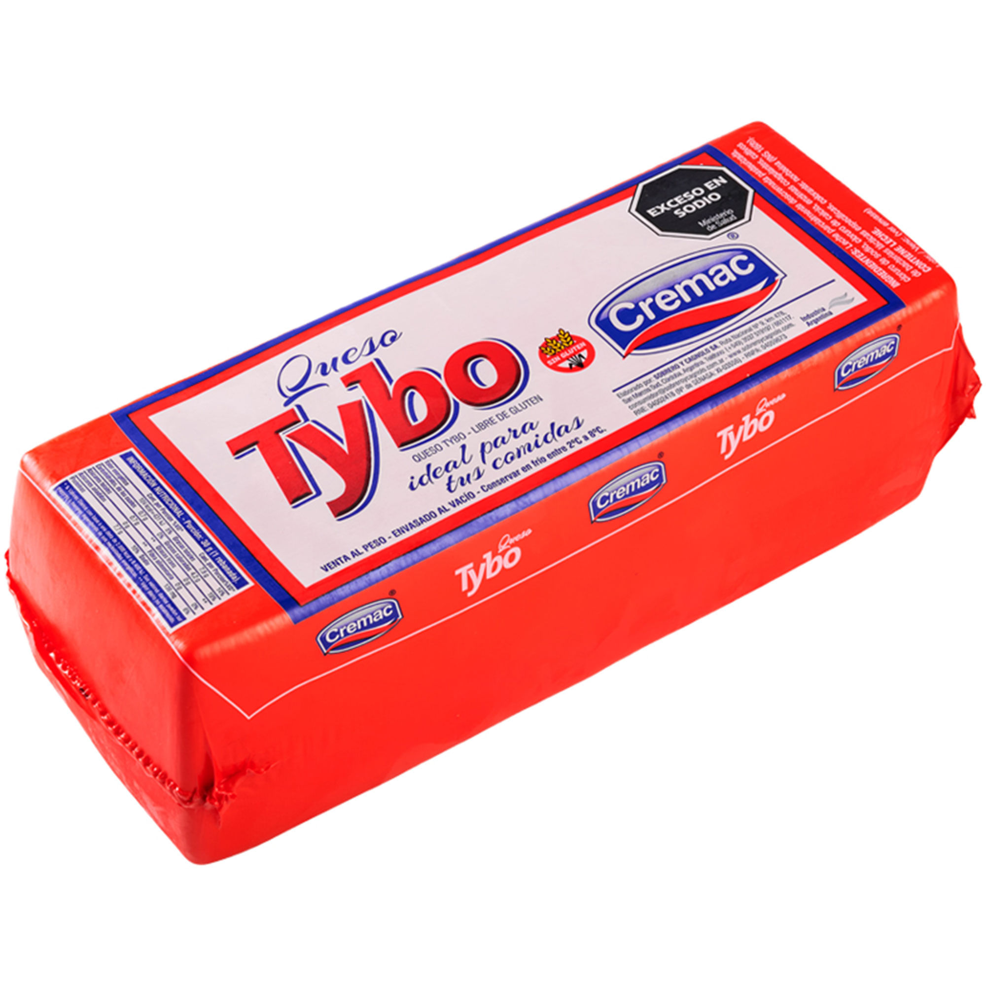 Queso en barra Tybo Cremac horma x kg