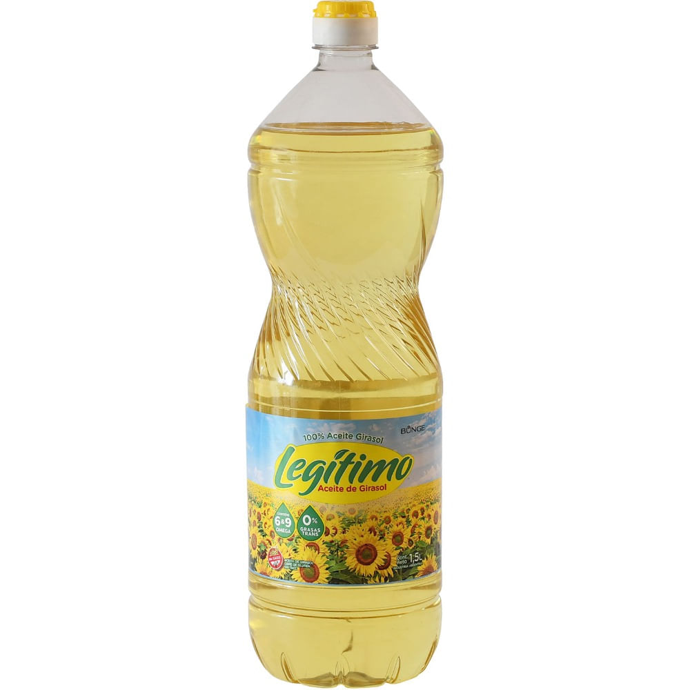 Aceite De Girasol Legítimo 1.5 L