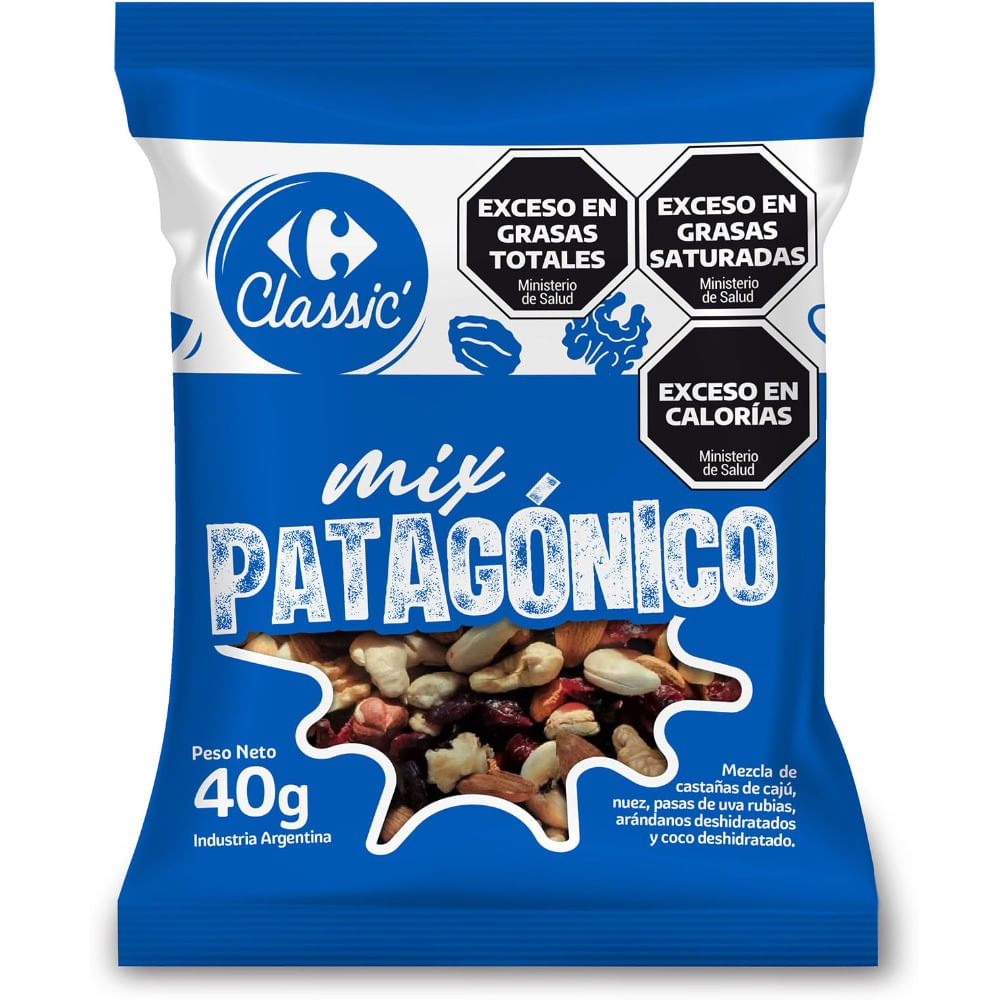 Mix patagonico Carrefour Classic 40 grs