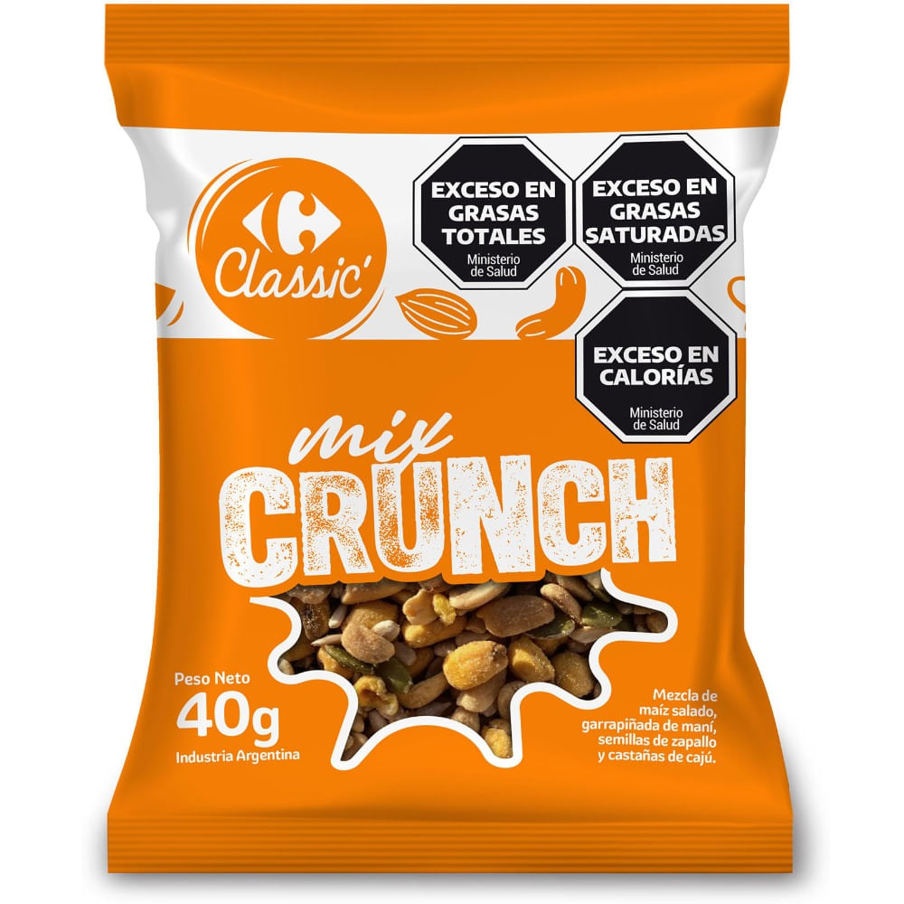 Mix crocante Carrefour Classic 40 grs