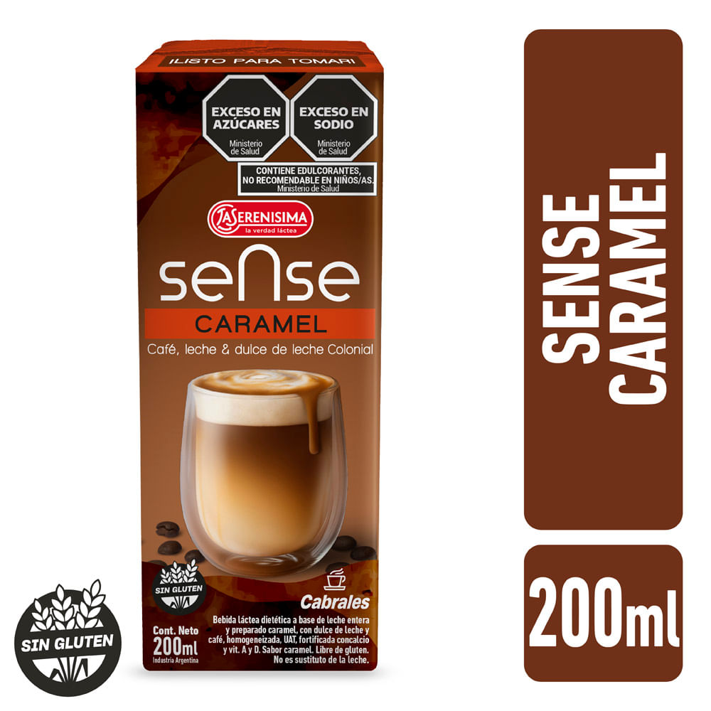 Bebida Láctea La Serenisima Sense Caramel 200 Ml