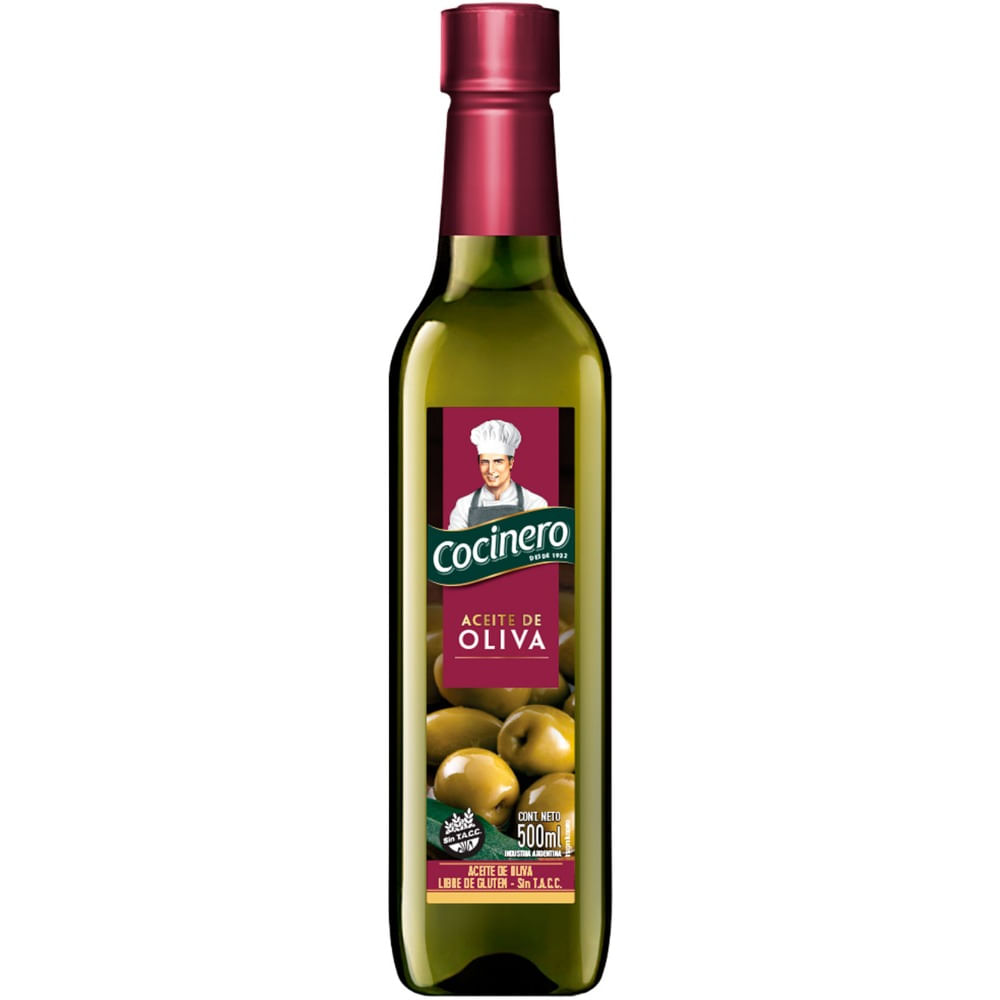 Cocinero Aceite de oliva Cocinero puro pet 500 cc.