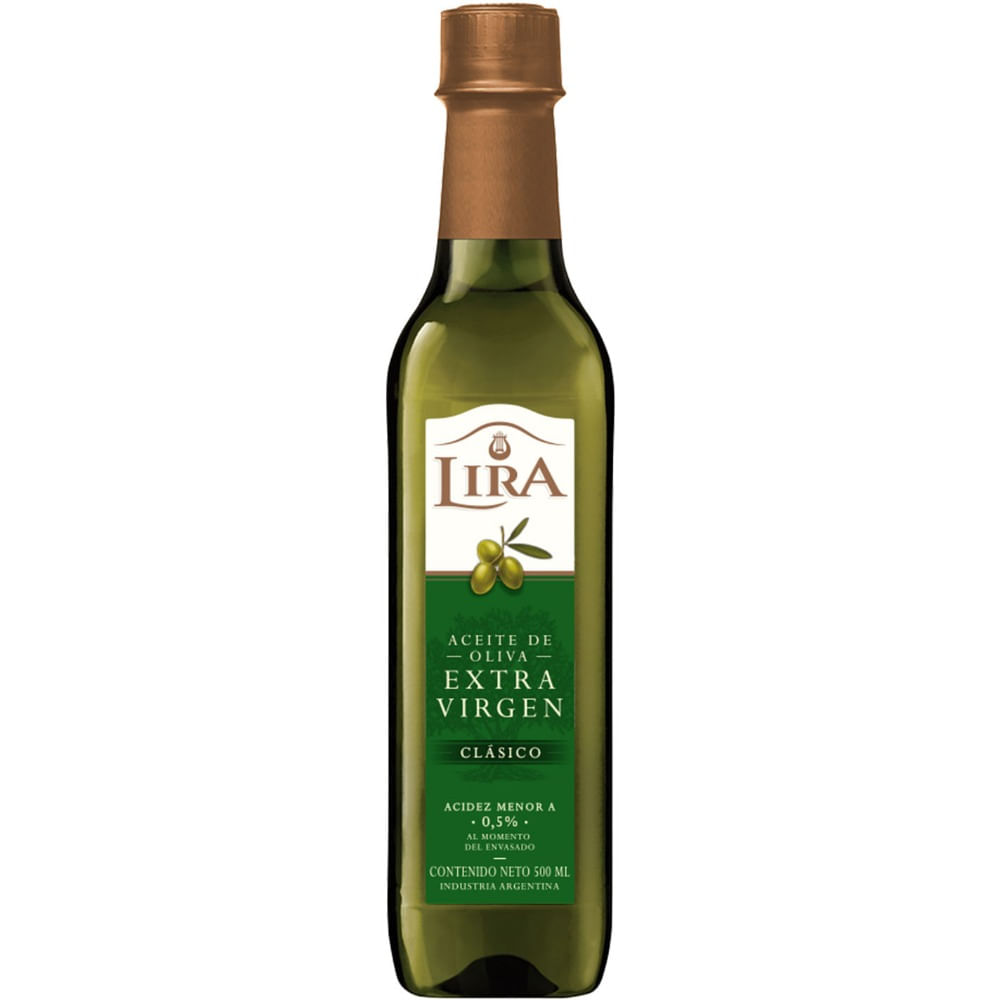 Aceite De Oliva Lira Extra Virgen 500 Ml