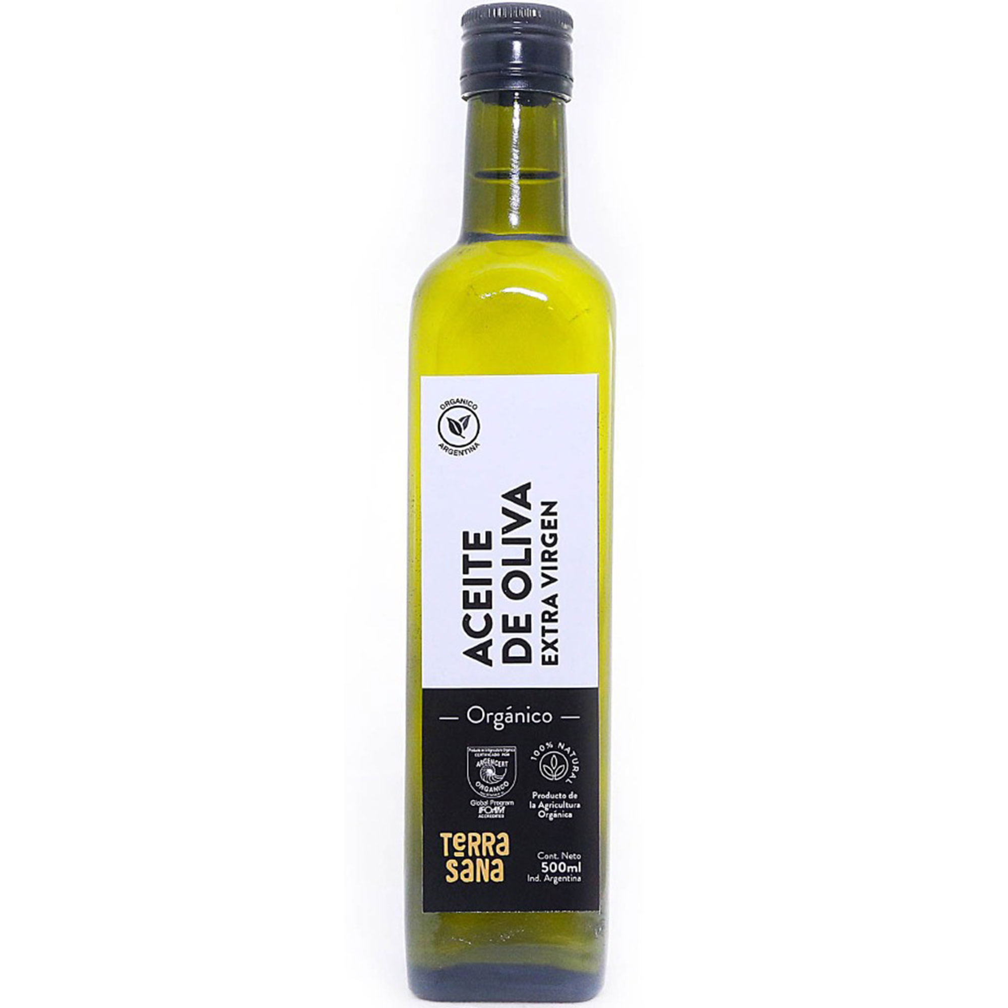 Terrasana Aceite de oliva Terrasana extra virgen orgánico 500 cc.