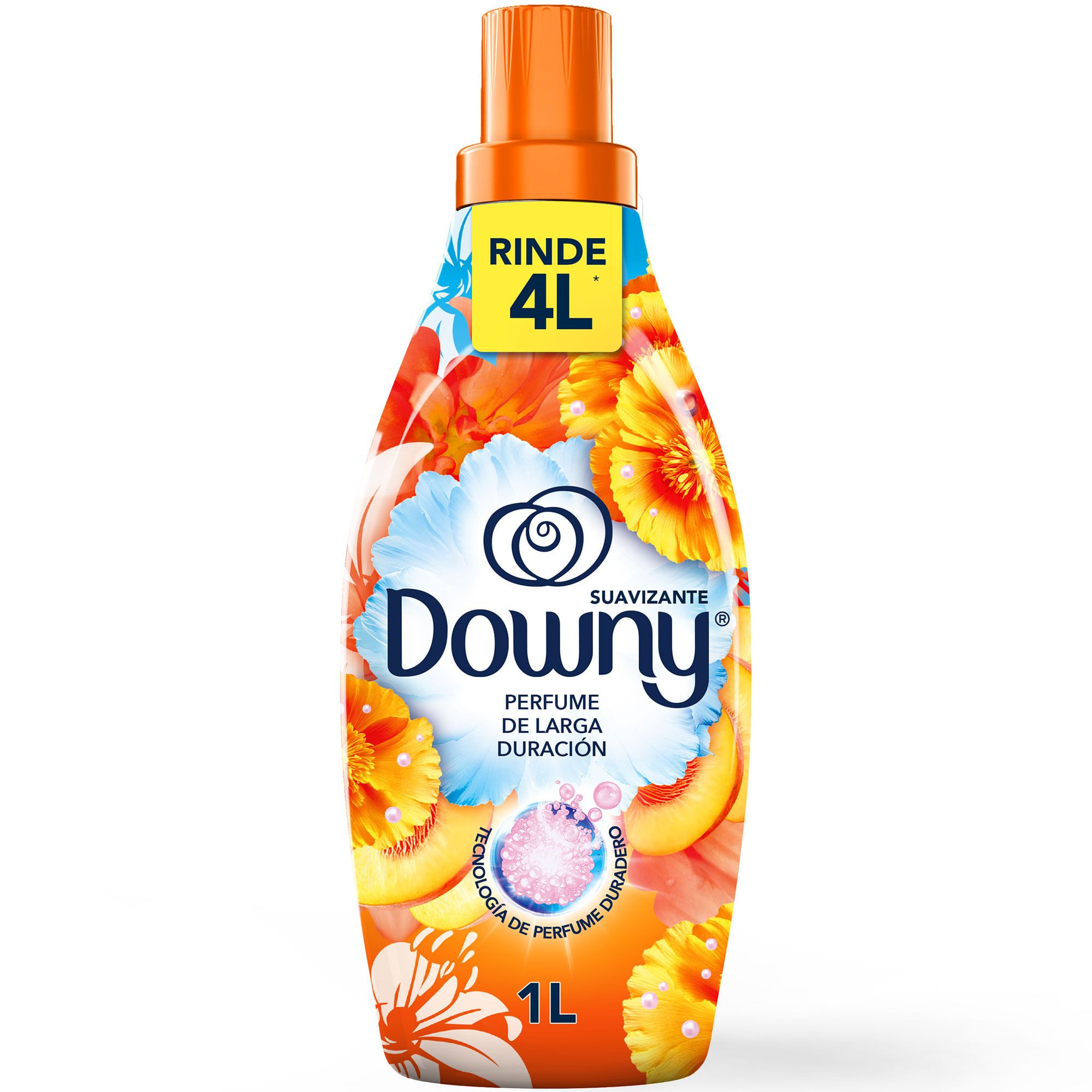 Suavizante concentrado Downy tropical en botella 1 lt